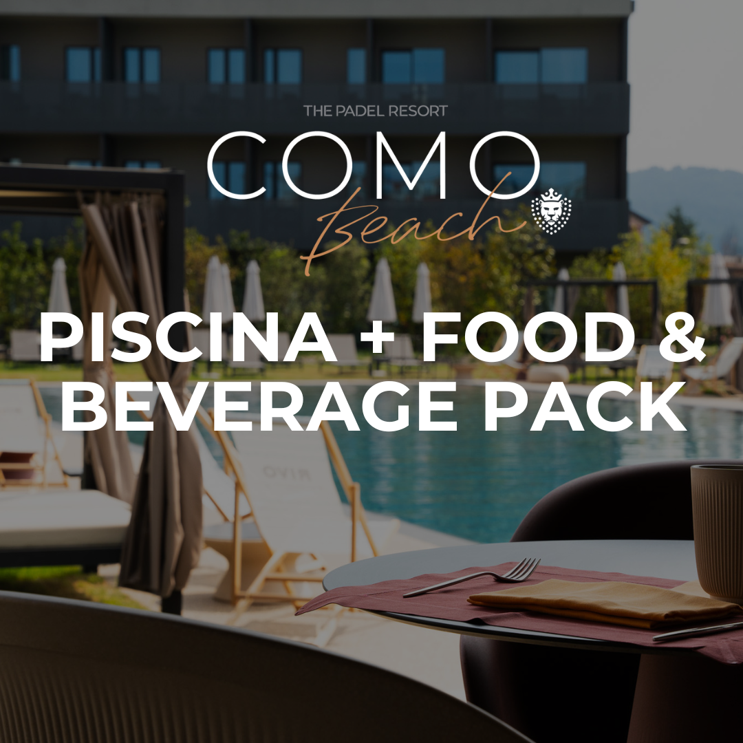 PISCINA + FOOD & BEVERAGE PACK