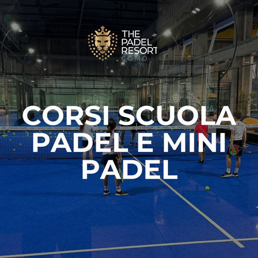 CORSI SCUOLA PADEL E MINI PADEL